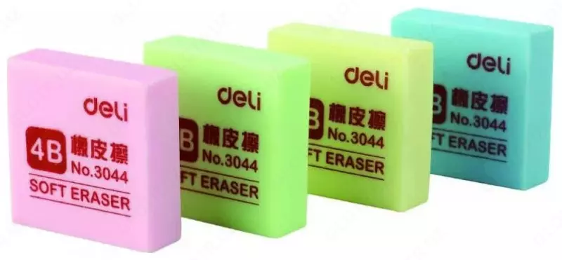 Tuzatish o'chirgichi DELI "Soft" (Art. - 3044) Assortiment