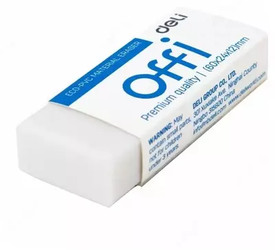 Корректирующий Ластик DELI "Offi" (Арт. - 03110-EH) Белый