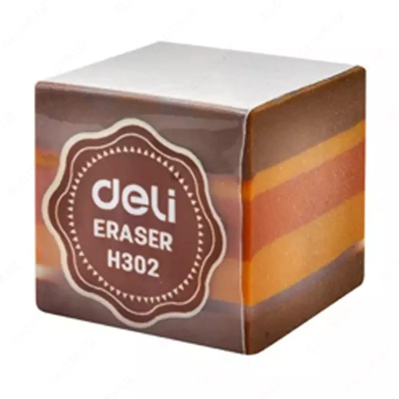 Корректирующий Ластик "DELI" куб (Арт. - 302-H) Ассортимент