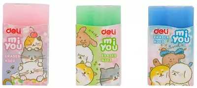 Корректирующий Ластик DELI "MiYou" (Арт. - 303-EH) Ассортимент