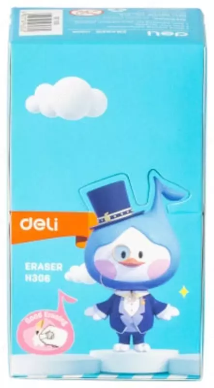 Корректирующий Ластик DELI "Little Sinnger" (Арт. - 306-EH) Белый