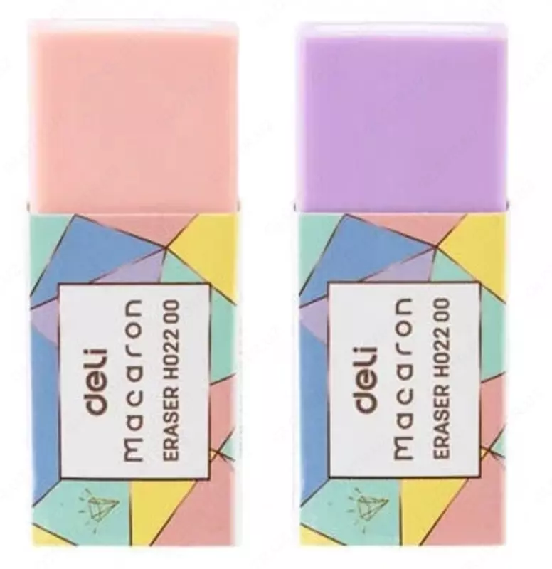 Корректирующий Ластик "DELI Macaron" (Арт. - 02200-EH) Ассортимент