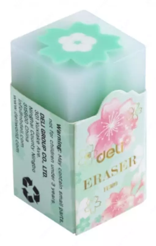 Корректирующий ластик "DELI" Sakura" (Арт. - 309-H) Ассортимент