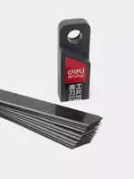 "Deli" ish yuritish pichog'i uchun pichoq 9 mm (Art. - 78002) Qora