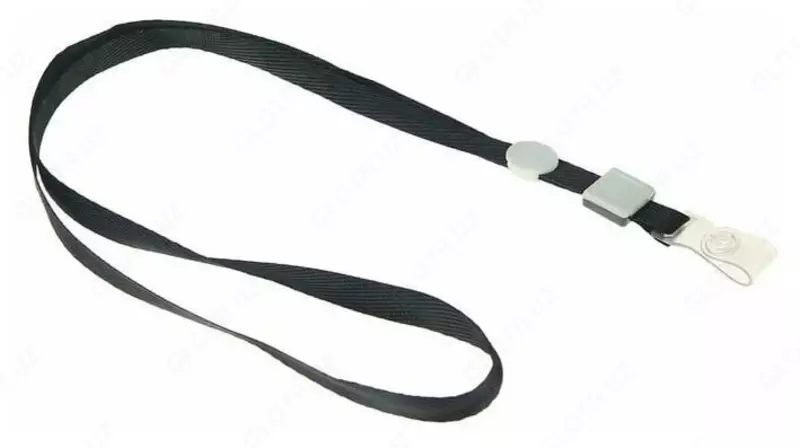 Лента для бейджа "Deli" 450 х 10 мм (Арт. - 8352bl) Черная