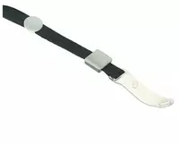 "Deli" nishoni uchun lenta 450 x 10 mm (Ref. - 8352bl) Qora - 3 300 so'm