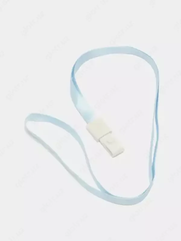 Лента для бейджа "Deli" 450 х 10 мм (Арт. - 8352bl) Голубая