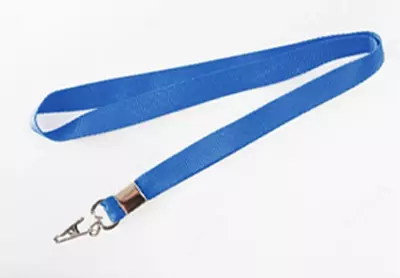 Лента для бейджа "Deli" 450 х 15 мм (Арт. - 8353lbl) Голубая