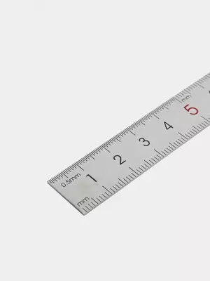 Металлическая линейка "Deli" 15 см (Арт. - 8461)