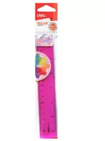 2 100 сум Пластиковая линейка Deli "Pioneer" 15 см (Арт. - 00102-EG) Ассортимент