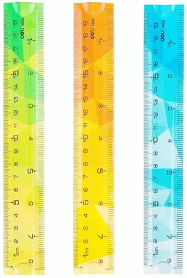 Пластиковая мягкая линейка Deli "Twist Me" 20 см (Арт. - 650-H) Ассортимент