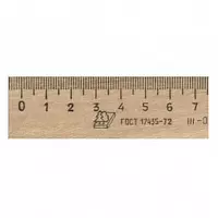 Деревянная линейка "Можга" 25 см (Арт. - С-06) - 2 500 сум