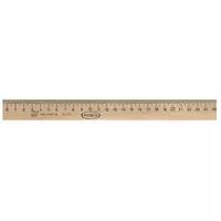 Деревянная линейка "Можга" 25 см (Арт. - С-06)