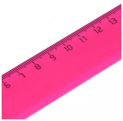 Пластиковая линейка Стамм "Neon" 25 см (Арт. - ЛН21) Ассортимент