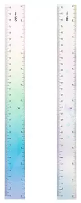 Пластиковая линейка "Deli" 30 см (Арт. - 654-H) Ассортимент