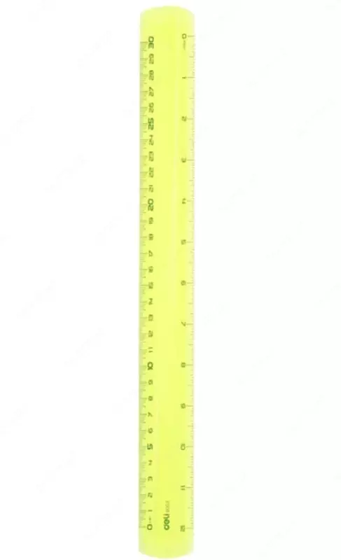 Пластиковая линейка Deli "Pioneer" 30 см (Арт. - 00302-EG) Ассортимент