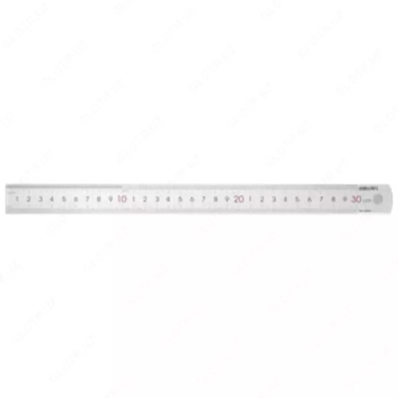 Металлическая линейка "Deli" 30 см (Арт. - 8463)