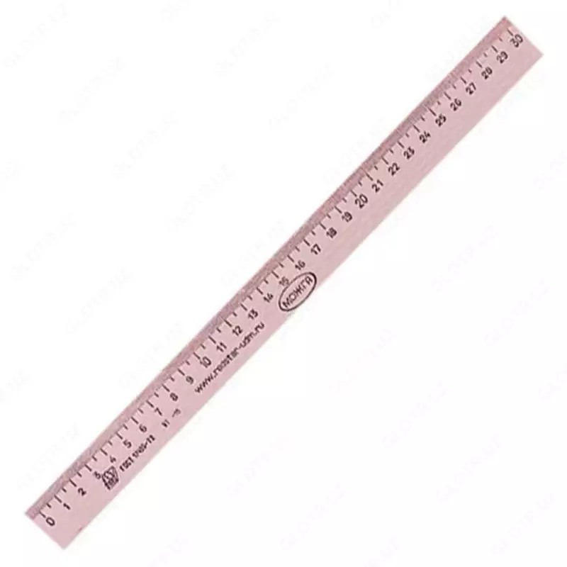 Деревянная линейка "Можга" 30 см (Арт. - С-07)