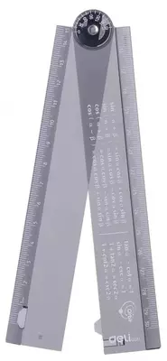 Пластиковая складная линейка "Deli" 15-30 см (Арт. - 01102-G)