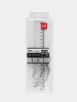 Комплект геометрических линеек "Deli" 4 шт. (Арт. - 79530) Прозрачный - 8 100 сум