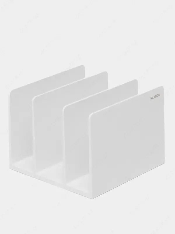 Hujjatlar uchun laganda Deli "Nusign" 3 bo'linma (Art. - 006-NS-wt) Oq