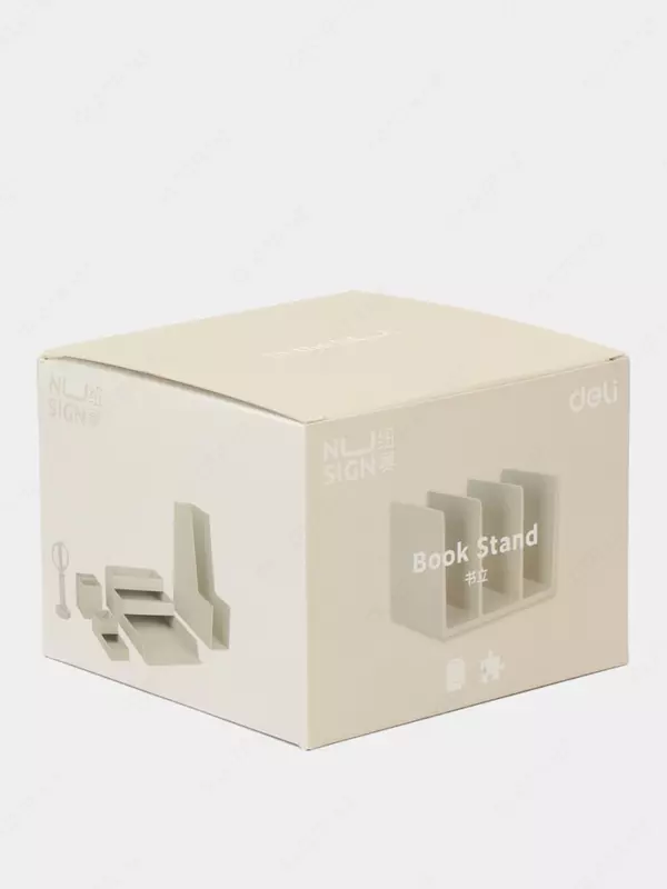 Hujjatlar uchun laganda Deli "Nusign" 3 bo'lim (Art.-006-NS-gr) Kulrang