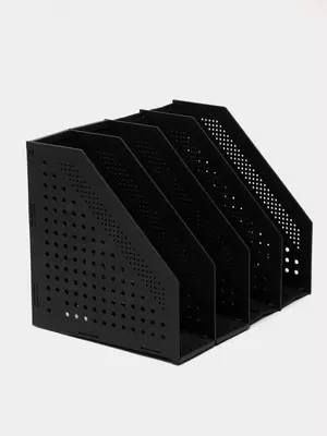 Hujjatlar uchun bukma laganda "Deli" 4 bo'lim (Art. - 78996bk) Qora