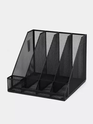 Hujjatlar uchun taglik "Deli" 4 ta bo'lim (Art. № - 78988) Qora