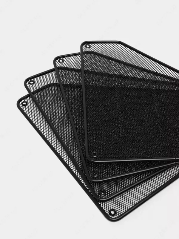 Лоток для документов "Deli" 3 отдела (Арт. - 9197) Черный