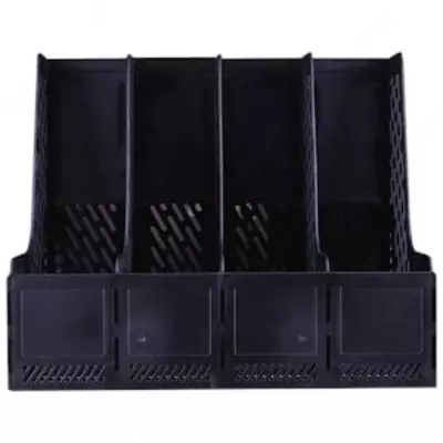 Hujjatlar uchun taglik "Deli" 4 ta bo'lim (Art. - 9846) Qora