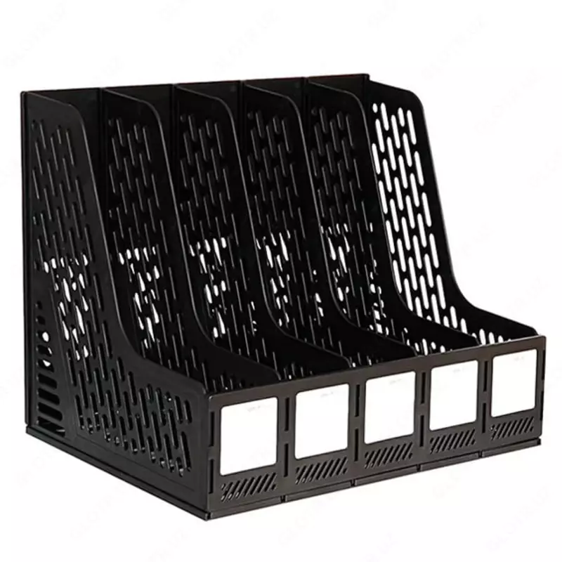 Hujjatlar uchun taglik "Deli" 5 ta bo'lim (Art.-9835) Qora