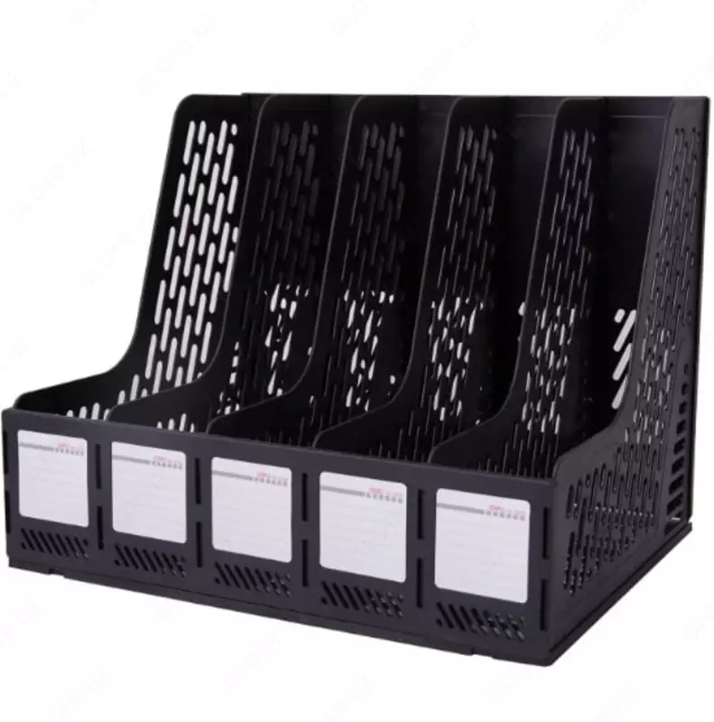 Hujjatlar uchun taglik "Deli" 5 ta bo'lim (Art.-9835) Qora