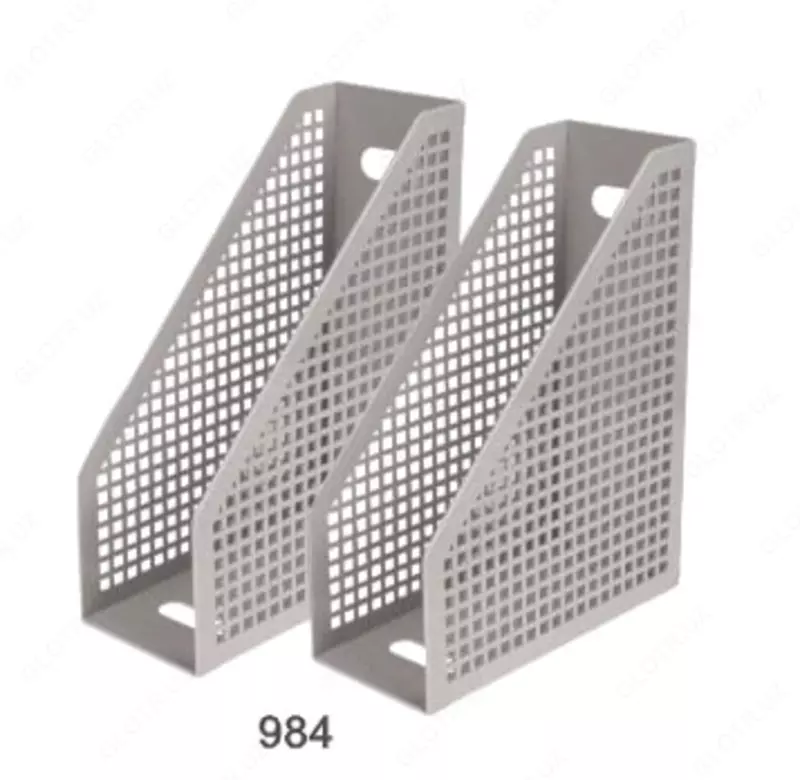 Лоток для документов "Deli" 1 отдел (Арт. - 984) Серый