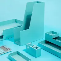 110 000 сум Лоток для документов Deli "Nusign" 1 отдел (Арт. - 022-NS-bl) Голубой