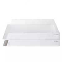 Горизонтальный Лоток для документов Deli "Nusign" 2-х ярусный (Арт. - 021-NS-wt) Белый - 120 000 сум