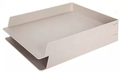 Gorizontal Hujjatlar uchun tovoq "Nusign" 2-darajali (Art.-021-NS-gr) Kulrang