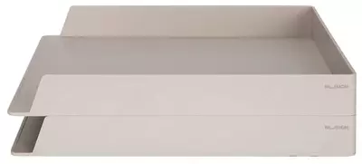 Gorizontal Hujjatlar uchun tovoq "Nusign" 2-darajali (Art.-021-NS-gr) Kulrang