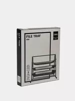 Gorizontal hujjat tagligi "Deli" 3 qavatli (Ref. - 9181) Qora ООО "Power Max Group"