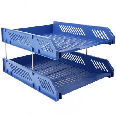 Gorizontal 2-darajali "Deli" hujjat tagligi (9208-modda) Moviy