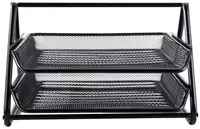 120 000 сум Горизонтальный Лоток для документов "Deli" 2 яруса (Арт. - 9183) Черный