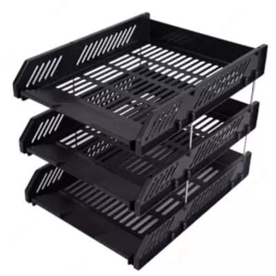 Gorizontal Hujjatlar Tovoq "Deli" 3-darajali (m.-9209) Assortiment