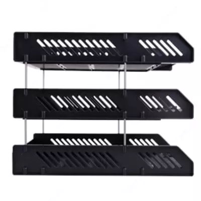 Gorizontal Hujjatlar Tovoq "Deli" 3-darajali (m.-9209) Assortiment