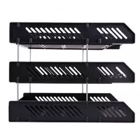 99 000 сум Горизонтальный лоток для документов "Deli" 3-х ярусный (Арт. - 9209) Ассортимент