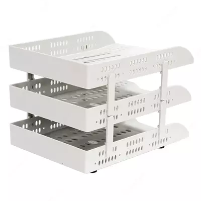 Gorizontal Hujjatlar Tovoq "Deli" 3-darajali (m.-9215) Assortiment