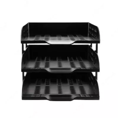 Gorizontal Hujjatlar Tovoq "Deli" 3-darajali (m.-9215) Assortiment