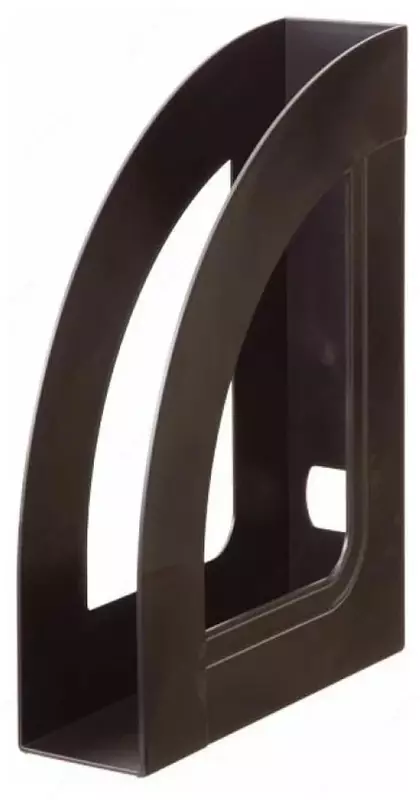 Лоток для документов Стамм "Респект" 1 отдел (Арт. - ЛТ142) Черный