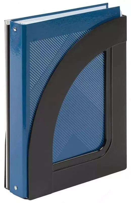 Лоток для документов Стамм "Респект" 1 отдел (Арт. - ЛТ142) Черный