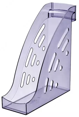 Лоток для документов Стамм "Торнадо" 1 отдел (Арт. - ЛТ403) Серый