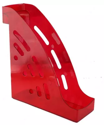 Лоток для документов Стамм "Торнадо" 1 отдел (Арт. - ЛТ407) Темно-красная вишня