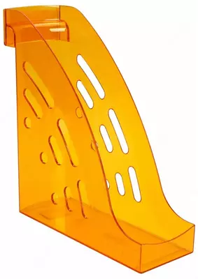 Лоток для документов Стамм "Торнадо" 1 отдел (Арт. - ЛТ409) Оранжевый манго